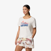 Columbia Ruby Springs Graphic Col rond SS