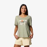 Columbia Ruby Springs Graphic Col rond SS