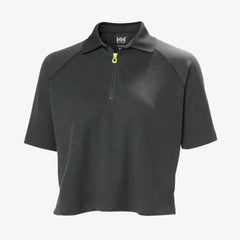 Polo corta con zip Inshore HH W