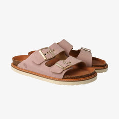 Véritable rose hawaïenne en velours.