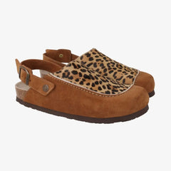 Genuins Galbano Leather Leopard
