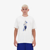 New Balance Athletics entspanntes Baseball-T-Shirt