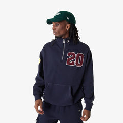 Sweat à capuche à fermeture éclair quart de tour New Era Ne Lifestyle Newera Nvycar