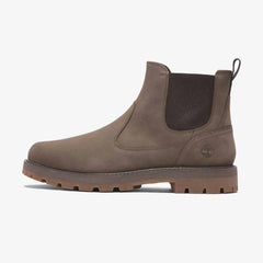 Timberland Britton Road Mid Chelsea Boot in nabuk marrone medio