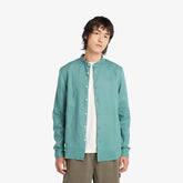 Camicia in lino con collo alla coreana Timberland Mill Brook