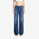 Replay Cary Wide Leg Fit Jeans