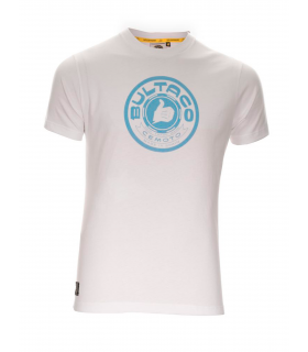 BULTACO T-Shirt Hombre "Big Logo" - Blanco