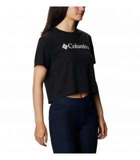 COLUMBIA North Cascades™ Cropped Tee - Black
