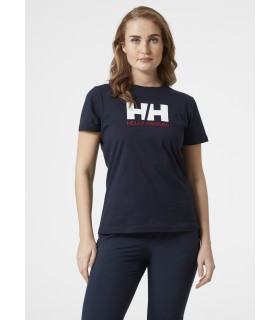 HH W Logo T-Shirt - Blue