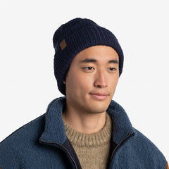 Buff Knitted Hat Kort