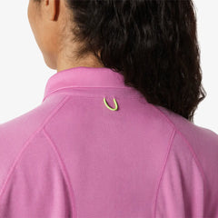 Polo corta con zip Inshore HH W