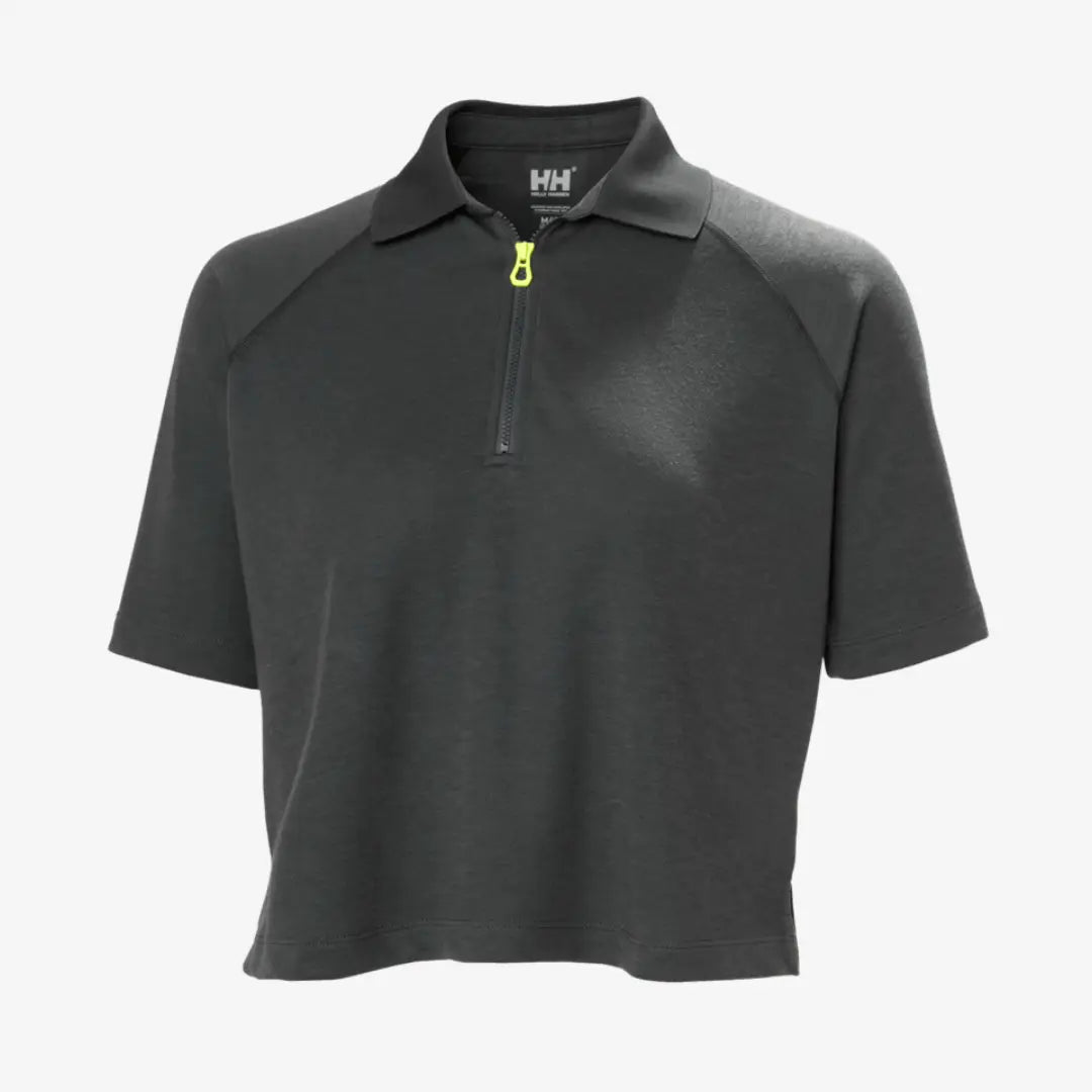 HH W Inshore Zip Crop Polo
