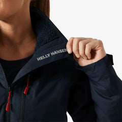 HH W Crew Hooded Pile Jacket