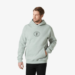 Kapuzenpullover aus HH-Baumwollfleece mit Grafik 