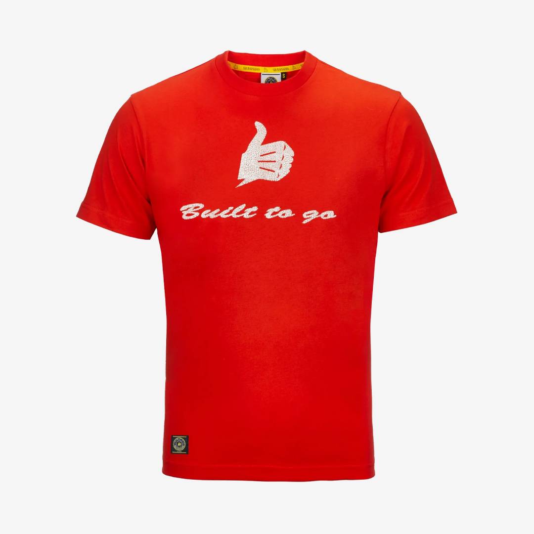 Bultaco Camiseta Hombre "Fire Built to Go"