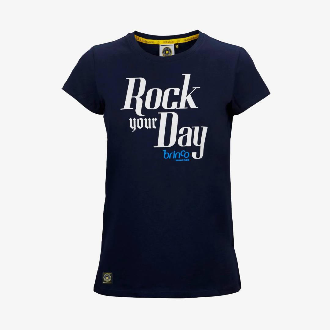 Bultaco Camiseta Mujer "Rock Your Day Brinco"