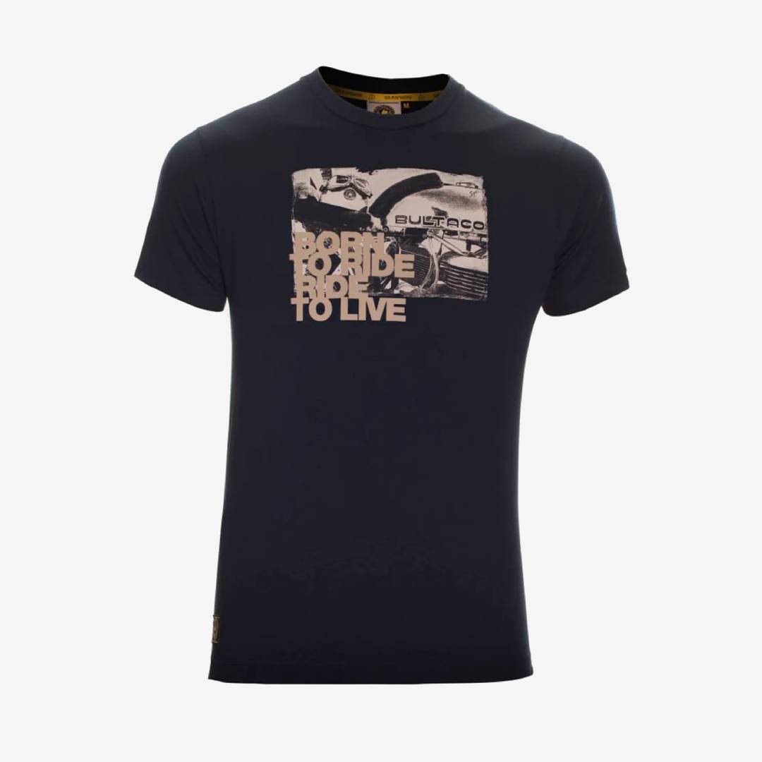 Bultaco T-Shirt Hombre "Ride to Live"