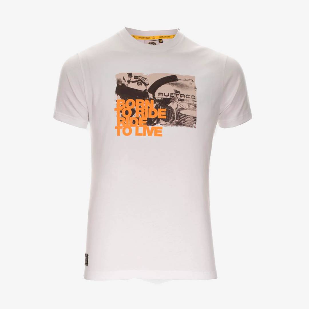 Bultaco T-Shirt Hombre "Ride to Live"