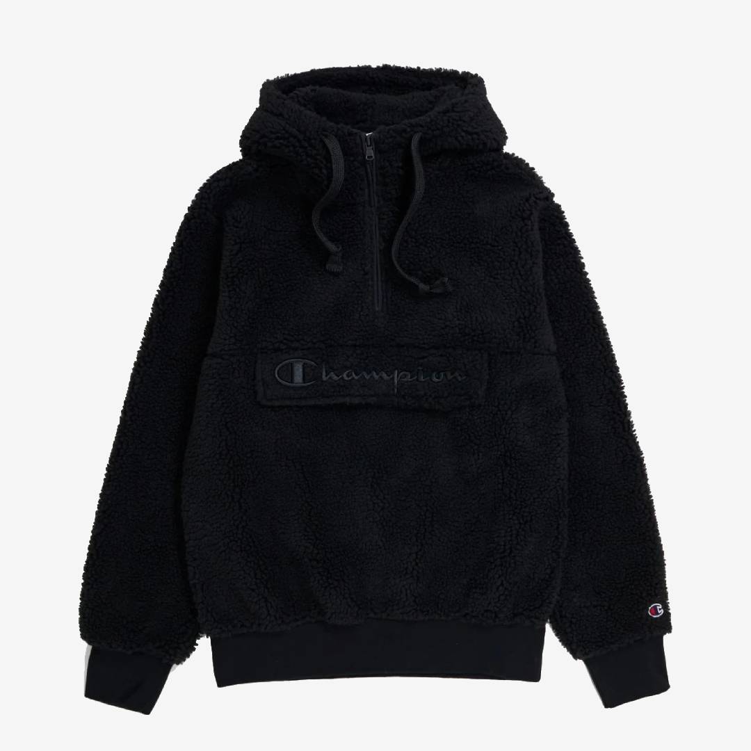 Champion Hooded Half Zip Top