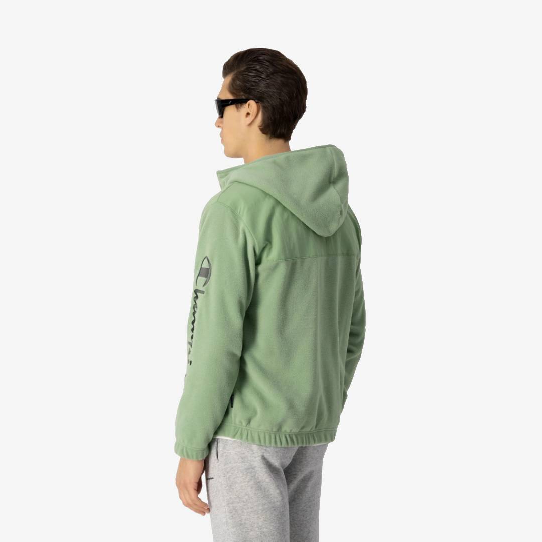 Champion Legacy Hooded Half Zip Sweatshirt