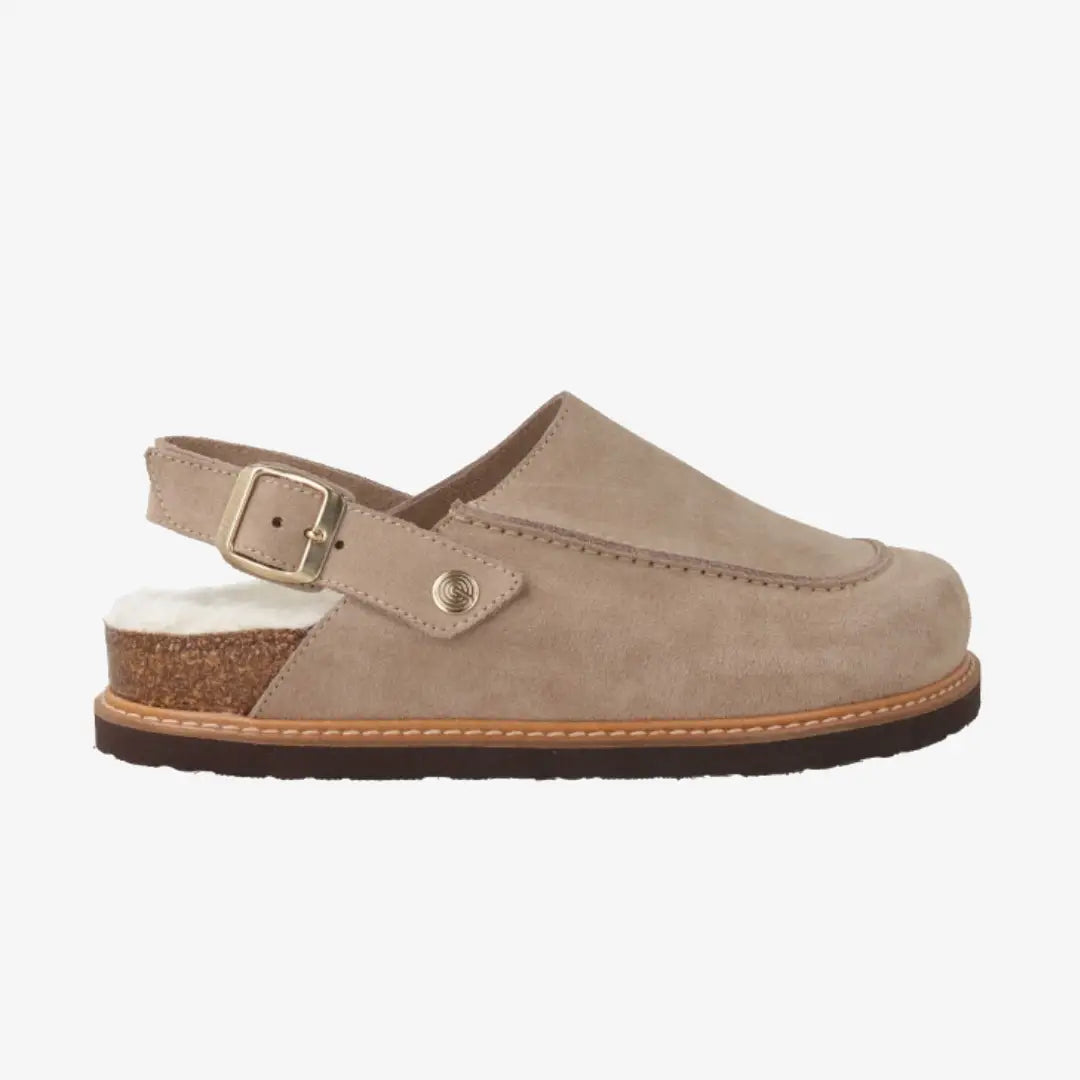 Genuins Galbano Velourswolle Taupe