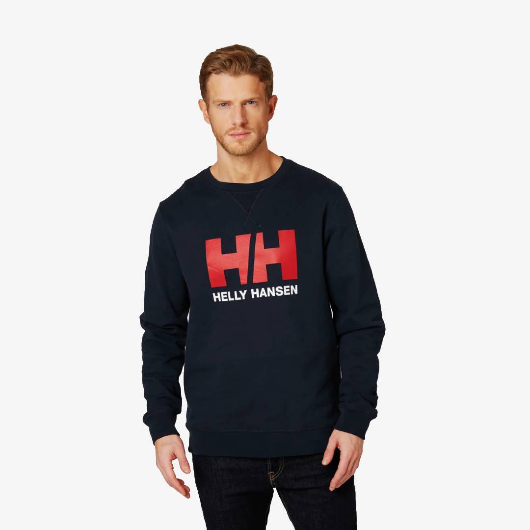 HH-Logo-Sweatshirt mit Rundhalsausschnitt