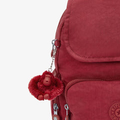 Kipling City Zip S B Funky Red