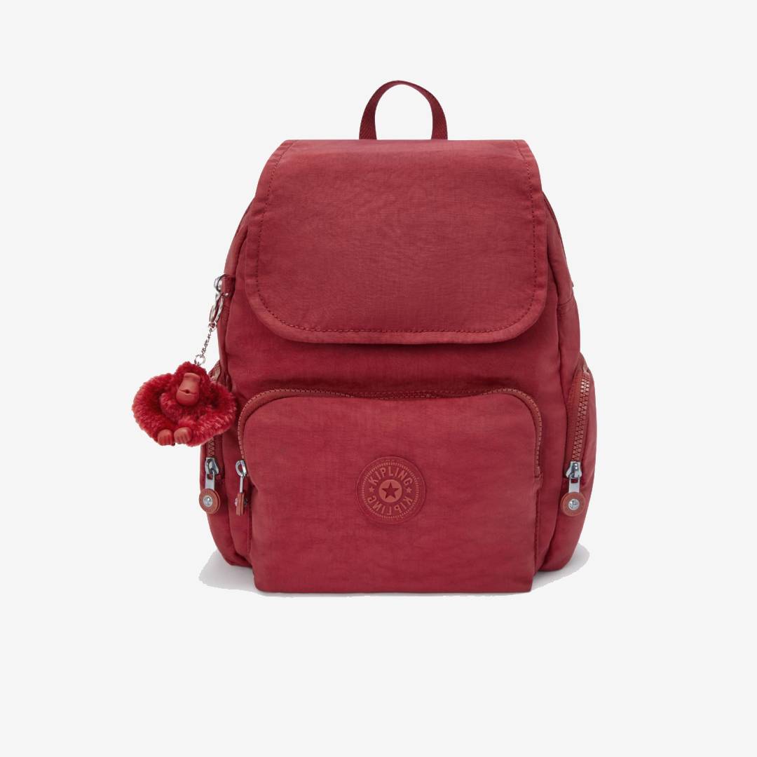 Kipling City Zip S B Funky Red