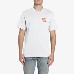 Replay Relaxed Fit T-Shirt mit Sizilien-Print