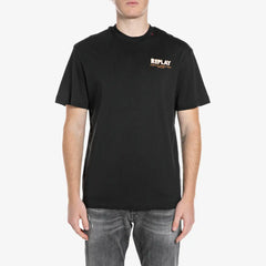Replay Relaxed Fit T-Shirt with Fiji Print