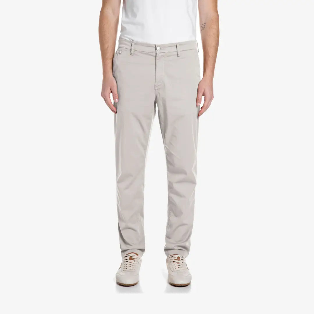 Replay Pantalón Vaquero Chino Regular Fit Benni