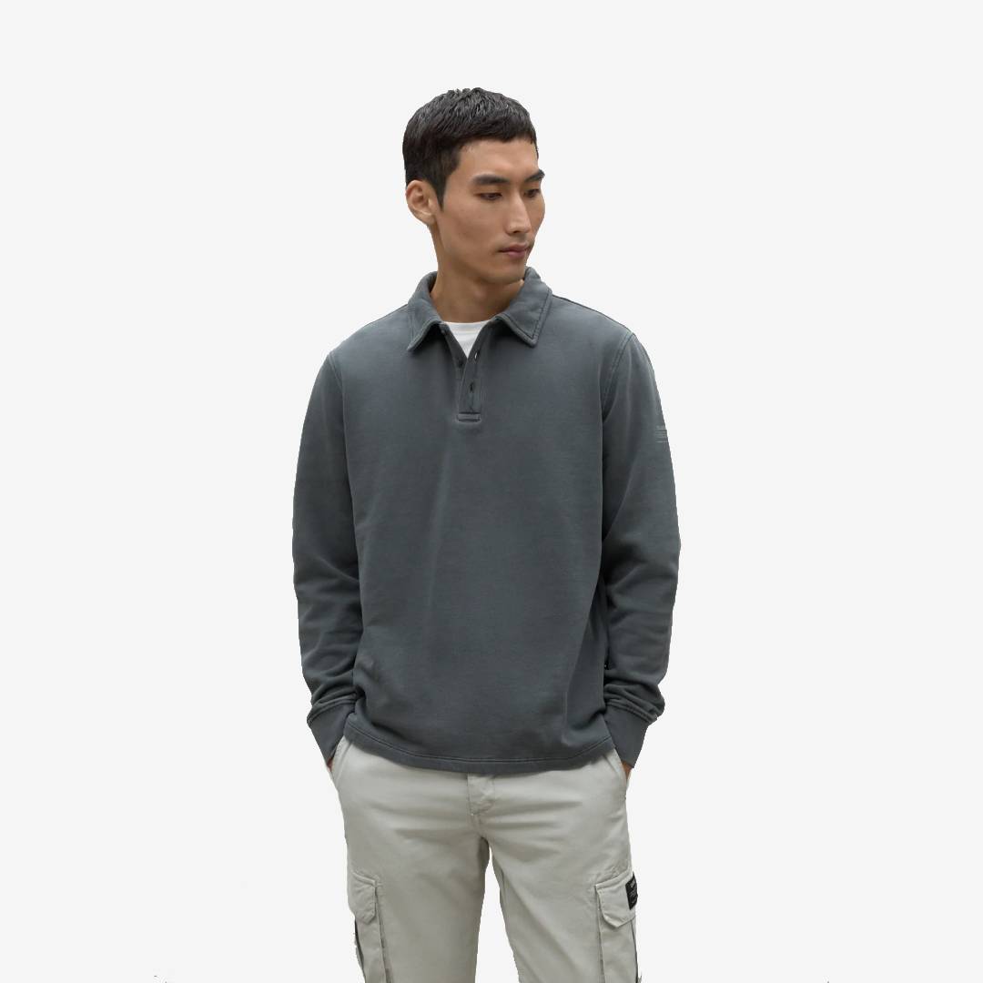 Ecoalf Lucasalf Long Sleeve Polo Man