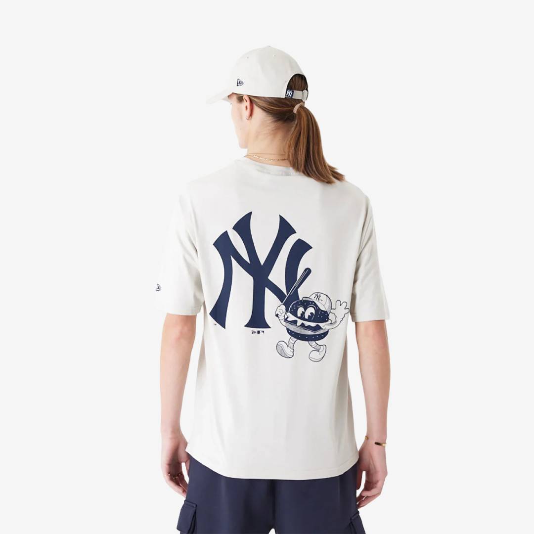 New Era Mlb Food Graphic Os Tee