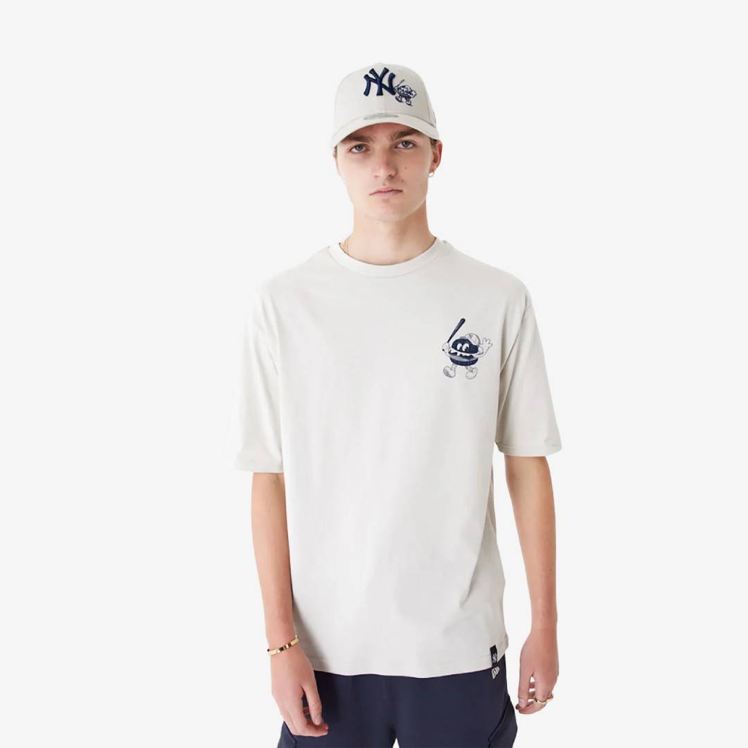 New Era Mlb Food Graphic Os Tee