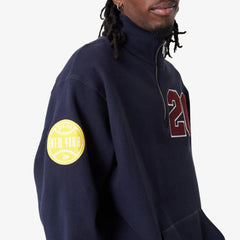 New Era Ne Lifestyle Quarter Zip Newera Nvycar