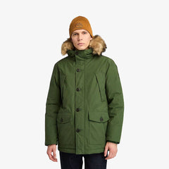 Timberland Scar Ridge Water Resistant Parka Black Forest Green