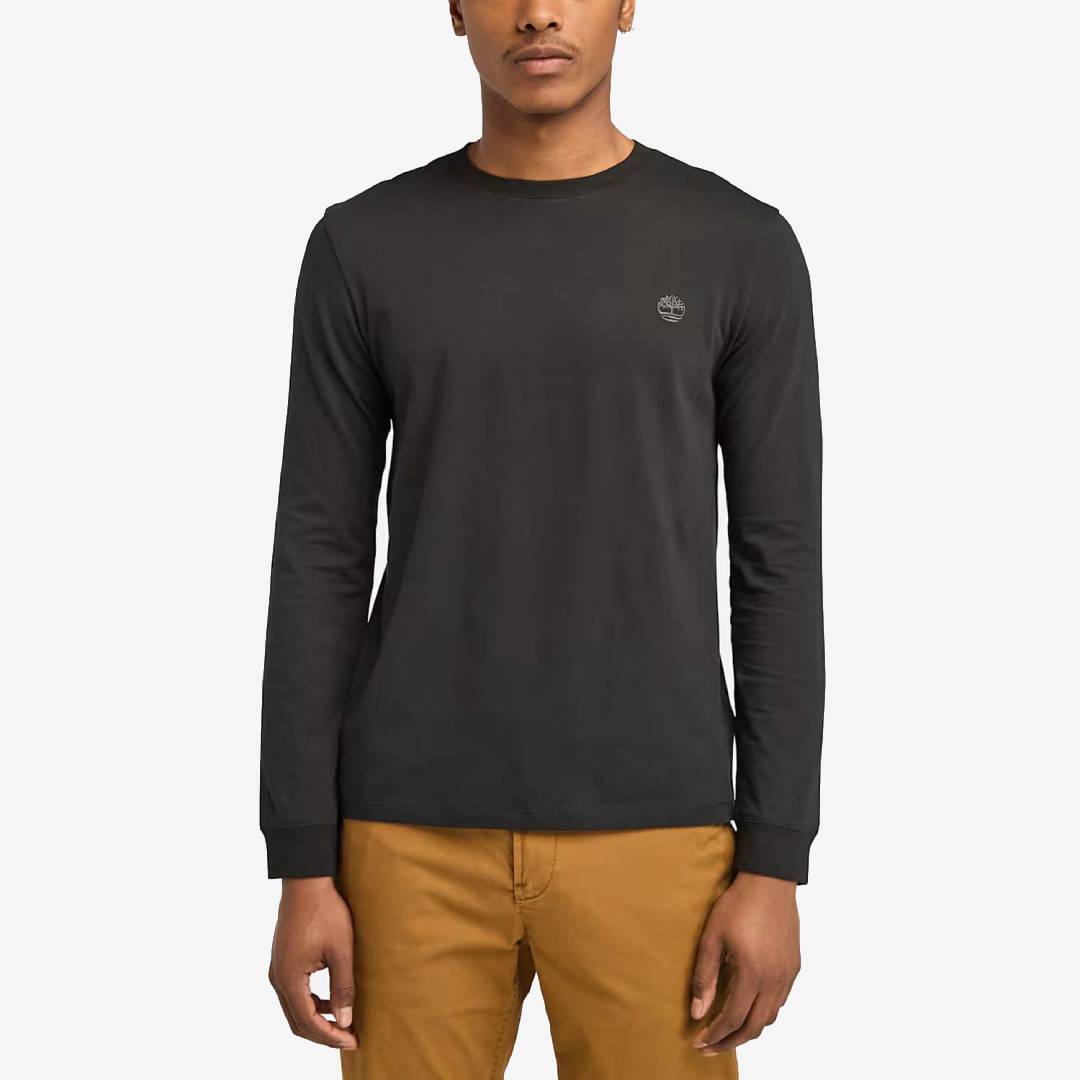 Timberland Dunstan River Long Sleeve Tee Black/Pavement