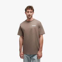 Timberland Rugged Active Gear Back Graphic Tee Chocolate Chip