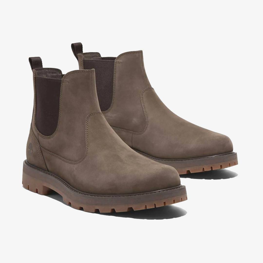 Timberland Britton Road Mid Chelsea Boot Medium Brown Nubuck