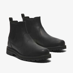 Timberland Britton Road Mid Chelsea Boot Black Full Grain