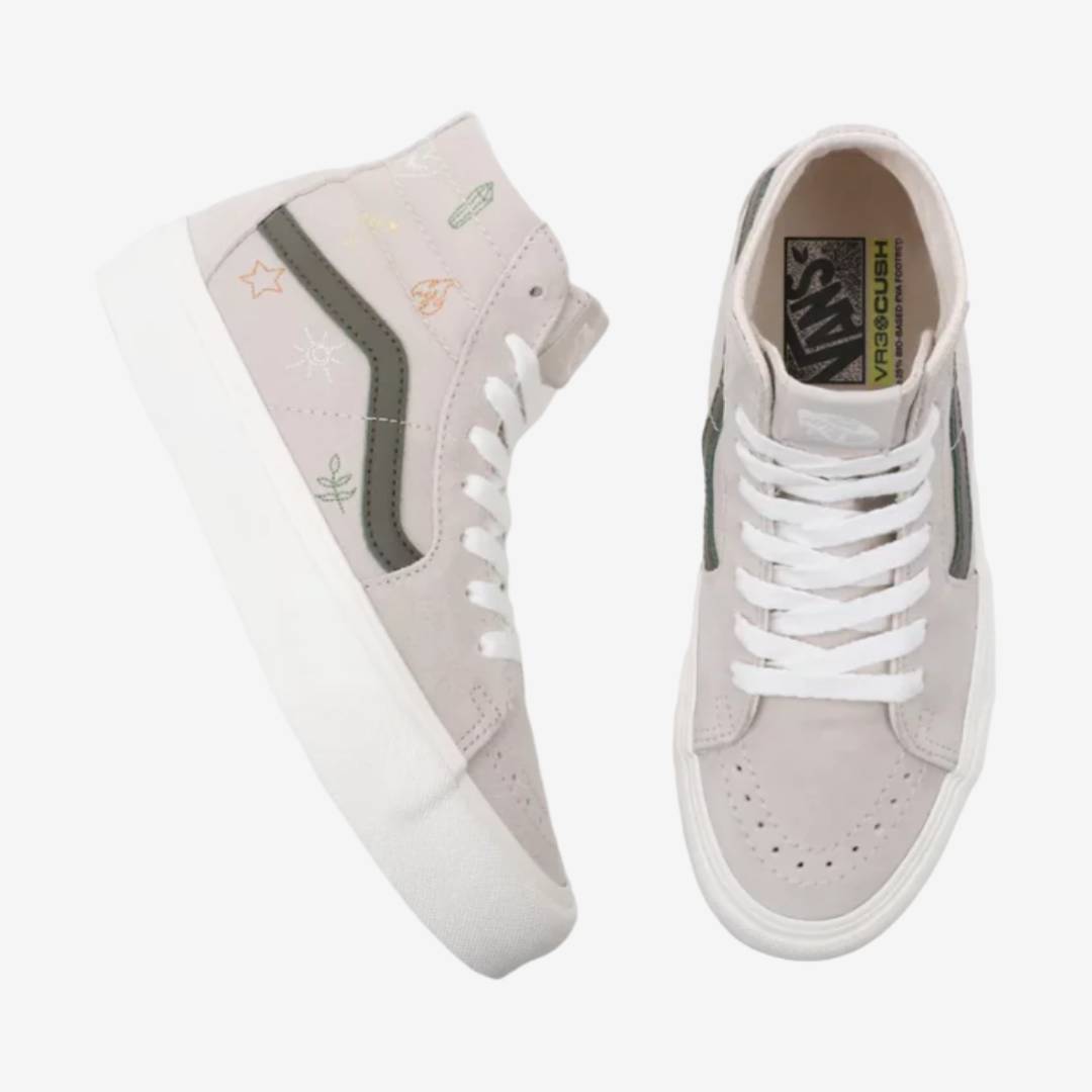 Vans Sk8-Hi Tapered Vr3 Mystical Embroidery Honey Peach