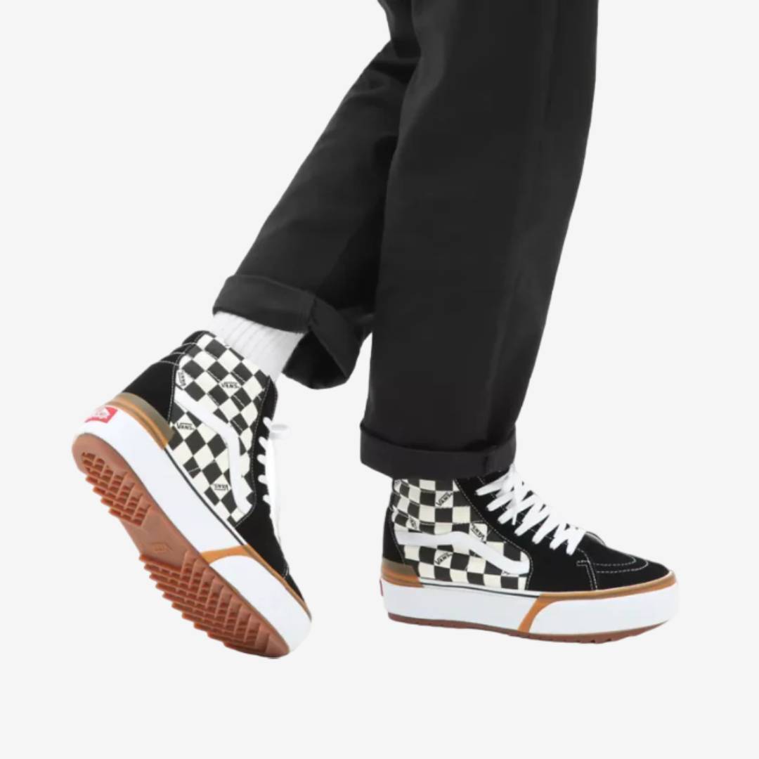 Vans Ua Sk8-Hi Stacked (Checkerboard) Multi/True White