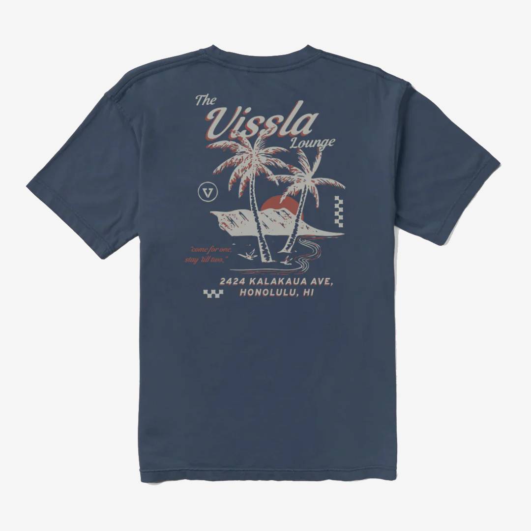 Vissla Lounge Premium PKT Tee