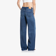 Replay Cary Wide Leg Fit Jeans