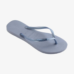 Havaianas SLIM LOGO METALLIC ASHLEY BLUE